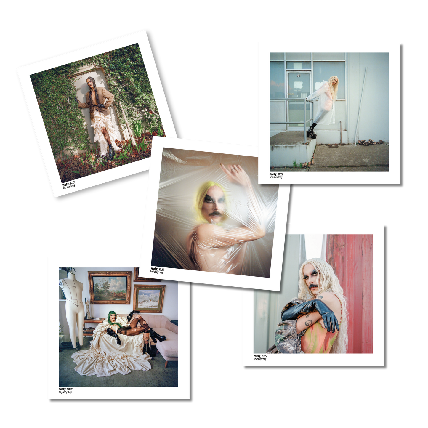 yucky x queer intimacies postcard set