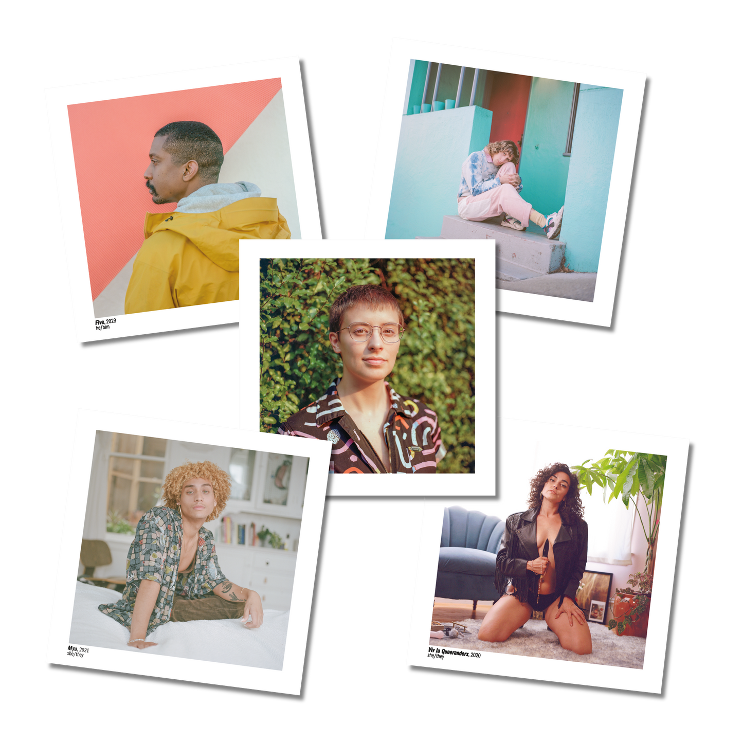queer intimacies postcard set I