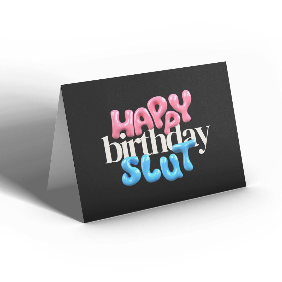 hbd slut card