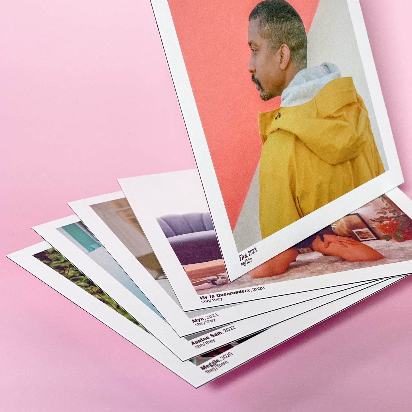 queer intimacies postcard set I