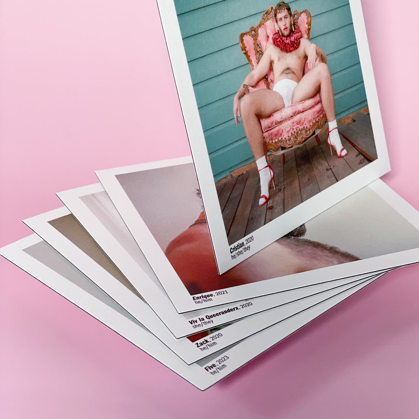 queer intimacies postcard set III