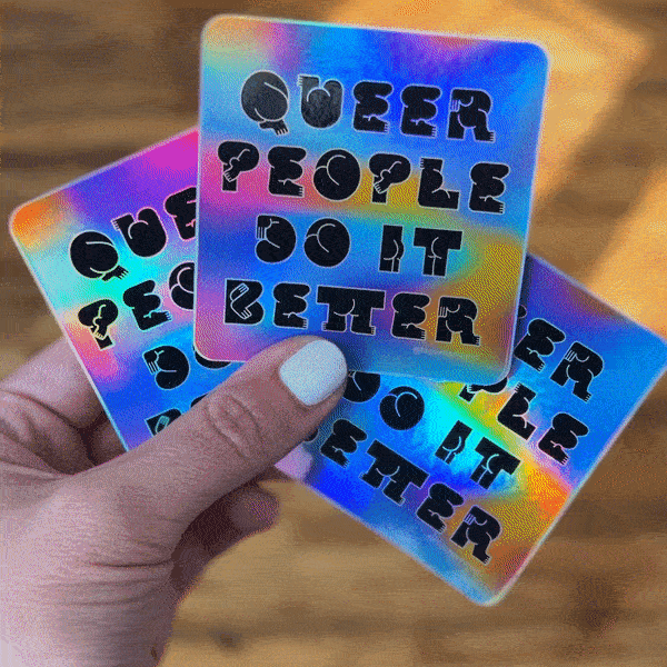 queer people do it better sticker