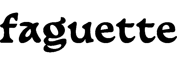 faguette™️ logo
